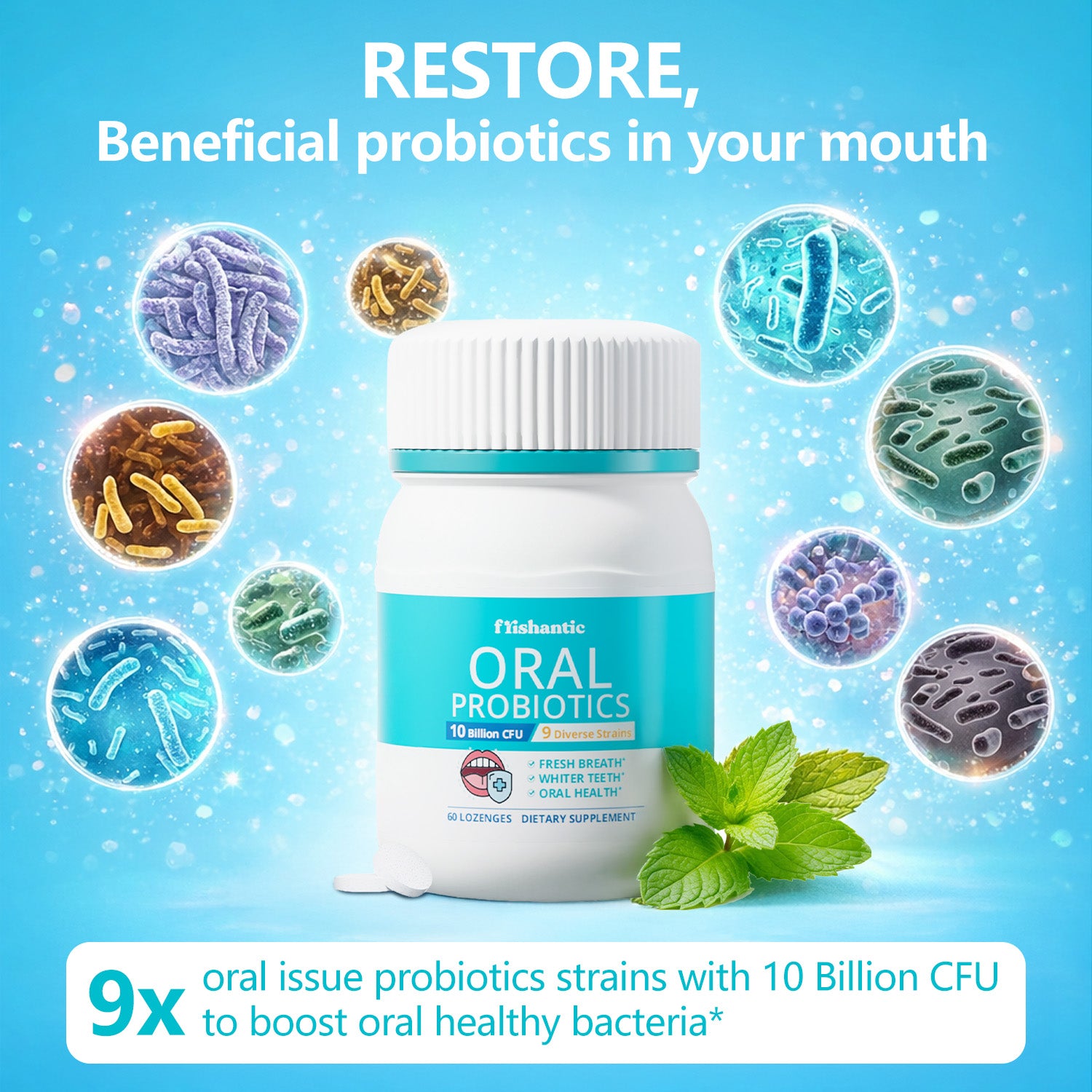 Oral Probiotics for Bad Breath