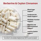 Berberine Supplement with Ceylon Cinnamon