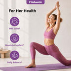 Magnesium Complex for Women,Slow Release Non-GMO 2-Month Capsules