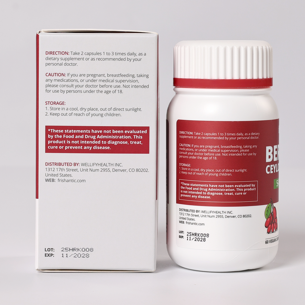 Berberine Supplement with Ceylon Cinnamon