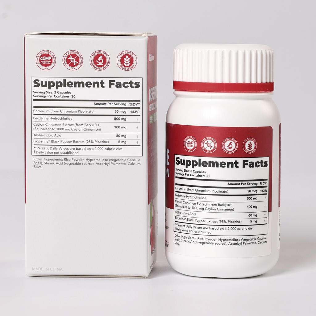 Berberine Supplement with Ceylon Cinnamon