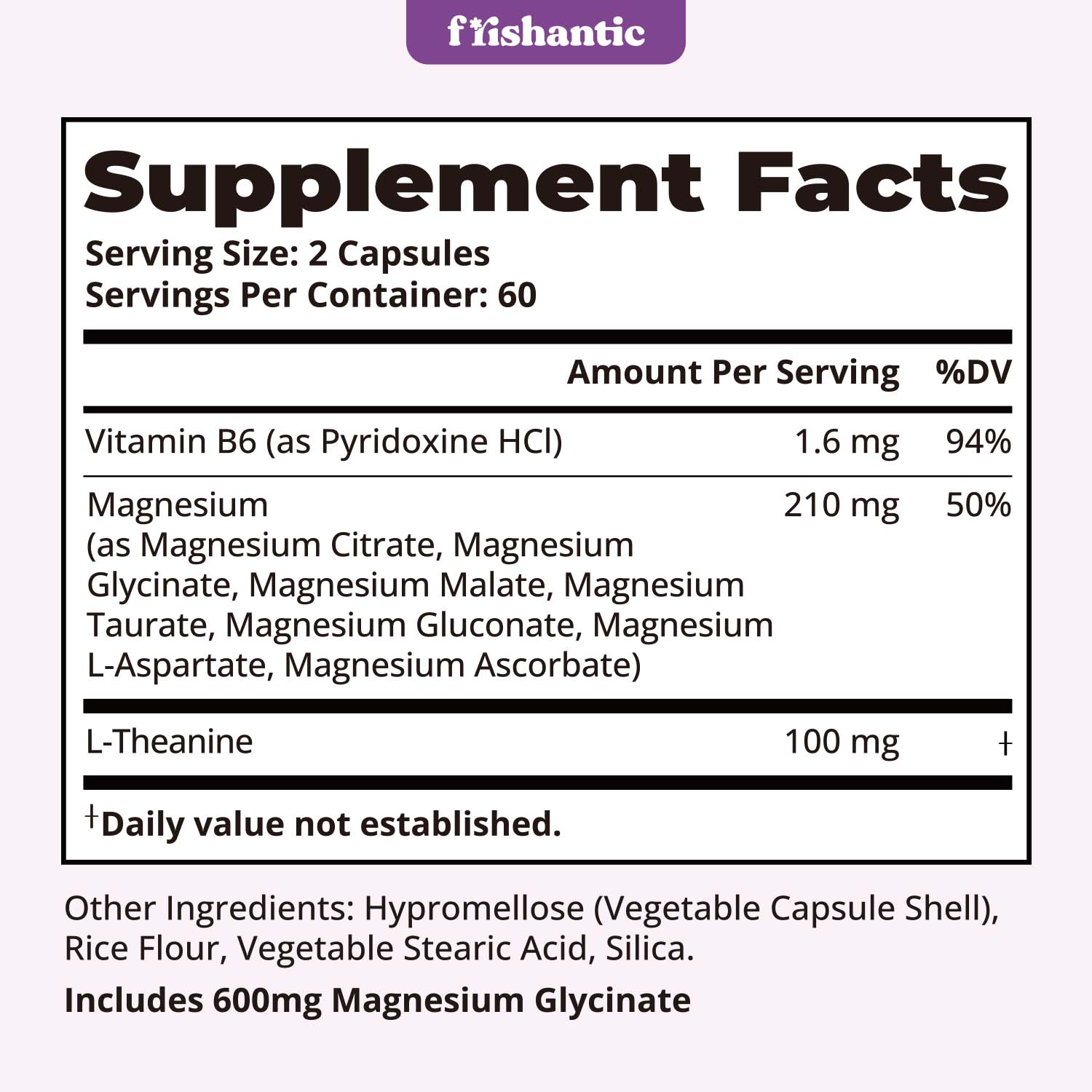 Magnesium Complex for Women,Slow Release Non-GMO 2-Month Capsules